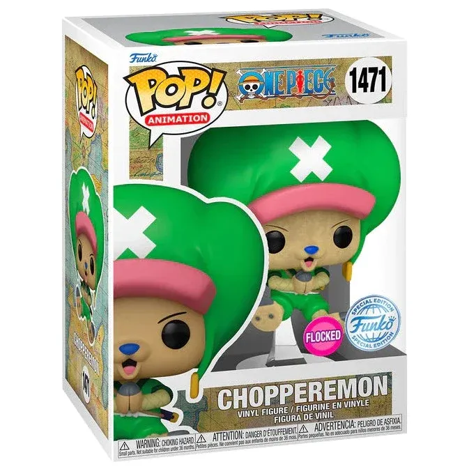 One Piece Chopperemon 1471special Editionflockedfunko Pop Geekhousecr 6103