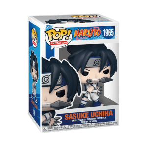 Captura a Sasuke Uchiha con Demon Wind Shuriken (1965) en Funko Pop de Naruto Shippuden. ¡Figura exclusiva y detallada del ninja más cool, imprescindible para tu colección anime!
