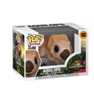 ¡El pequeño pero encantador Aquilops llega a tu colección! Este Funko Pop! de Aquilops (1802) de Jurassic World: Rebirth™ captura a este dinosaurio con cuernos en un adorable y detallado diseño. ¡Perfecto para fans de los dinosaurios menos conocidos y coleccionistas de Funko!