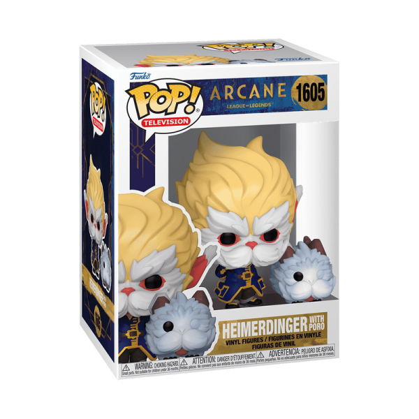 Heimerdinger with Poro Funko