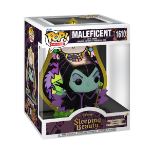 ¡El espejo mágico ha hablado! Consigue la figura Funko Pop! Deluxe de la Reina Malvada (Evil Queen) de Blancanieves y los siete enanitos. Esta pieza de colección presenta a la villana más icónica de Disney en una pose imponente, lista para conjurar un hechizo. Un artículo imprescindible para los fans y coleccionistas de Disney y Funko.