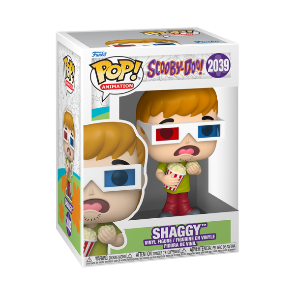¡Captura la vibra relajada y el apetito insaciable con el Funko Pop de Shaggy (2039) de Scooby-Doo! Un coleccionable esencial para los fans de los misterios.
