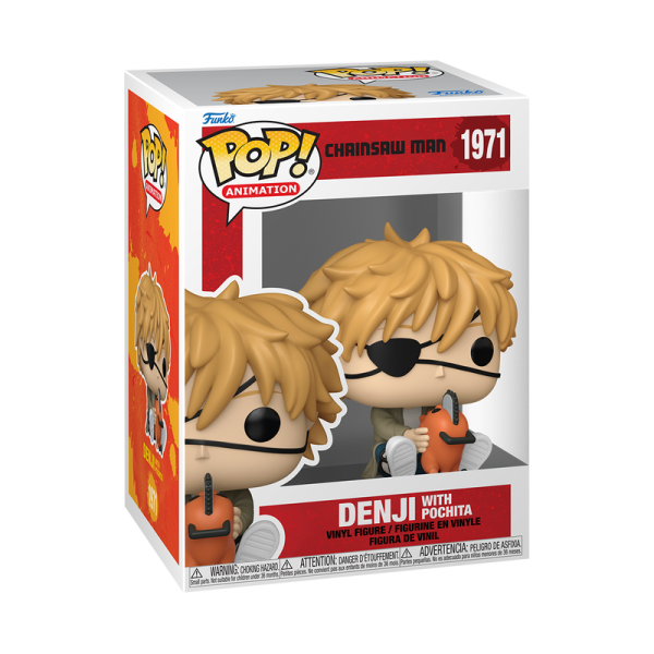 Denji with Pochita Funko