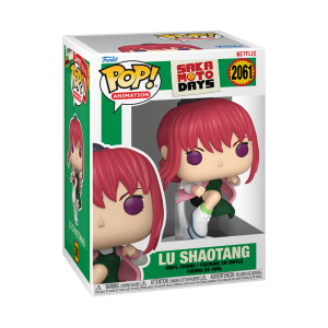 ¡El asesino más implacable de la Orden ha llegado! Colecciona la figura Funko Pop! de Lu Shaotang de la popular serie de manga y anime Sakamoto Days. Este Funko captura al hábil asesino con su atuendo de combate, listo para la acción. Una pieza imprescindible para los fans de Sakamoto Days y los coleccionistas de Funko.