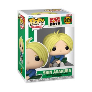 El psíquico más valioso del grupo llega a tu estantería! Consigue la figura Funko Pop! de Shin Asakura de la popular serie de manga y anime Sakamoto Days. Esta figura captura a Shin con su expresión característica y su uniforme de asesino, listo para usar sus habilidades telepáticas. Un artículo imprescindible para los fans de la serie.