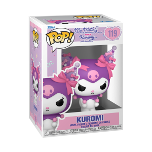 ¡Lleva la rebeldía adorable a tu colección con el Funko Pop de Kuromi (119) de Hello Kitty and Friends! Un imprescindible para los fans del personaje.