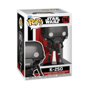 ¡Obedece mis órdenes! Consigue el Funko Pop de K-2SO (786) de Star Wars, el droide reprogramado y compañero esencial de Cassian Andor en Rogue One. ¡Un imprescindible para los fans que adoran su humor seco y su valentía!