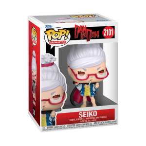 ¡Descubre los secretos con el Funko Pop de Seiko Ayase (2101) de DANDADAN! Esta figura captura a la enigmática abuela psíquica, lista para desentrañar lo paranormal. ¡Un imprescindible para los fans que adoran el lado misterioso y sobrenatural del manga!