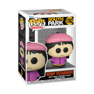 ¡Consigue el Funko Pop de Wendy Testaburger (1762) de South Park! Esta figura coleccionable, con un diseño único, es un "must-have" para cualquier fan de la serie.