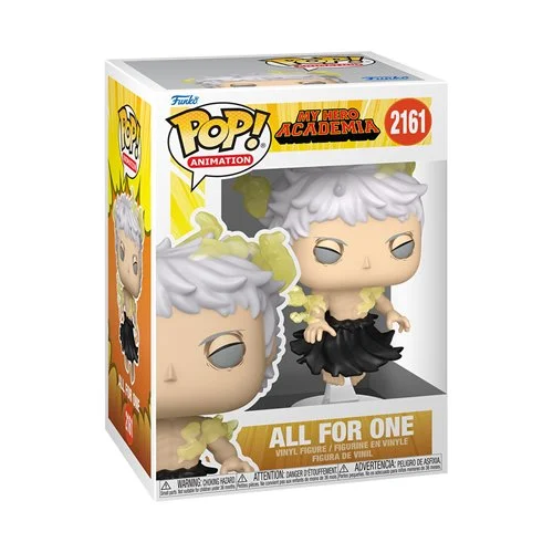 Funko Pop! All For One #2161 de My Hero Academia. Figura imponente del villano más temido. ¡Esencial para todo coleccionista!