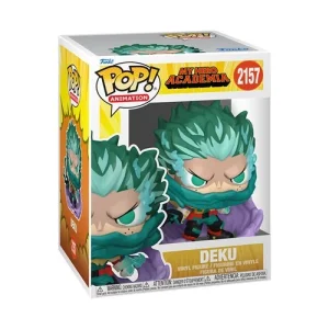 Funko Pop! Deku #2157 de My Hero Academia. Figura con gran detalle del héroe en entrenamiento. ¡Imprescindible para fans y coleccionistas!