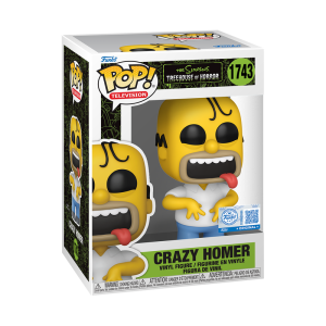 The Simpsons: Crazy Homer (1743)(Funko Pop)(Treehouse of Horror)(Exclusivo)