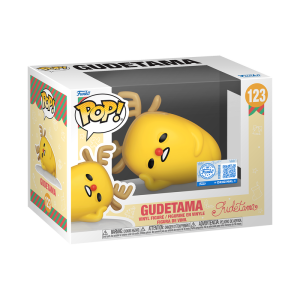 Gudetama: Gudetama (Reindeer Outfit)(123)(Excl)(Funko Pop)