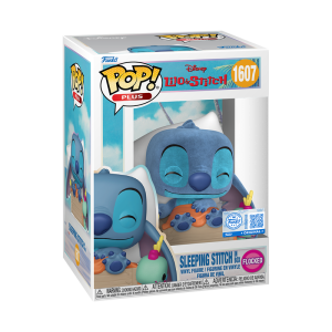 Lilo & Stitch: Sleeping Stitch in Box (1607)(Funko Pop)(Plus)(Flocked)(Esclusivo)(Disney)