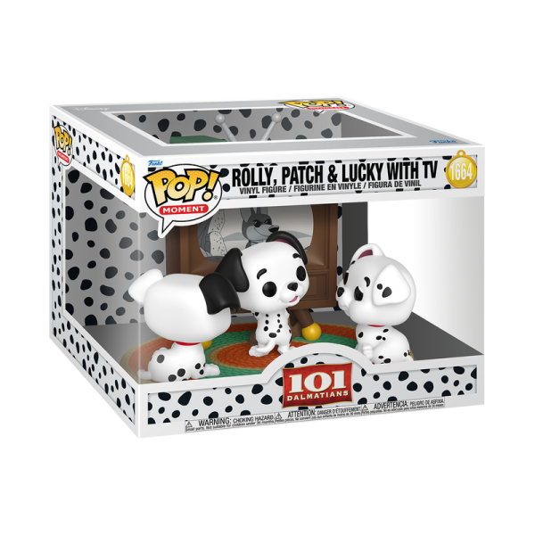 Rolly, Patch &Lucky With TV Funko