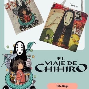 Tote Bag El Viaje de Chihiro (Studio Ghibli)
