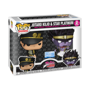 JoJo's Bizarre Adventure: Jotaro and Star Platinum (2 Pack)(Funko Pop)