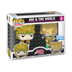 JoJo’s Bizarre Adventure: Dio & The World (2 Pack)(Funko Pop)