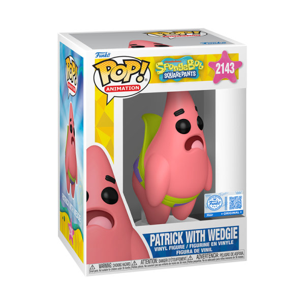 Patrick With Wedgie Funko
