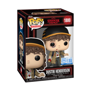Stranger Things: Dustin Henderson (1800)(Exclusivo)(Funko Pop)