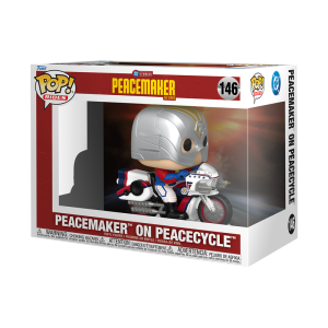 Peacemaker: Peacemaker on Peacecycle (146)(Rides)(Funko Pop)