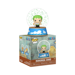 One Piece: Roronoa Zoro Mini Glitter Globe