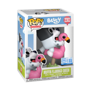 Bluey: Muffin Flamingo Queen (2383)(Exclusivo)(Funko Pop)