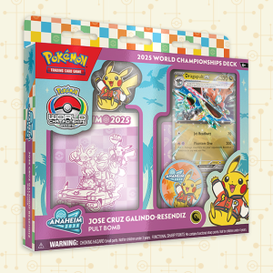 Pokemon TCG: World Championship 2025 Jose Cruz Galindo (Ingles)