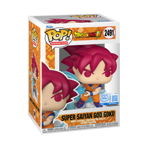 Dragon Ball Super: Super Saiyan God Goku (2491)(Exclusivo)(Funko Pop)