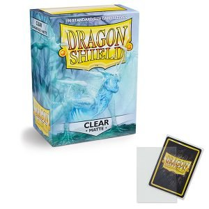 Pokemon: Dragon Shield Sleeves Clear Matte