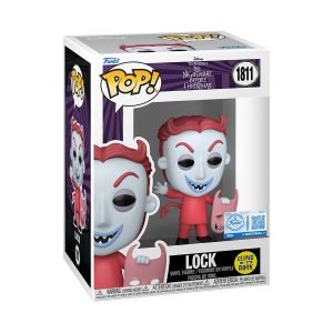 The Nightmare Before Christmas: Lock (1811)(Exclusivo)(Glow)(Funko Pop)