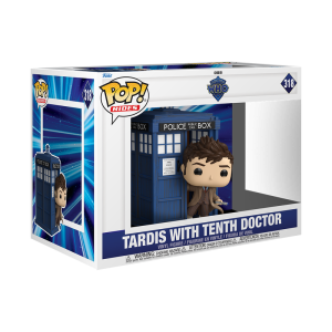 Doctor Who: Tardis with Tenth Doctor (318)(Rides)(Funko Pop)