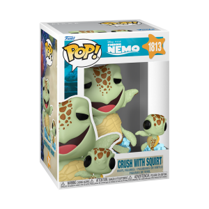 Finding Nemo: Crush with Squirt (1813)(Disney)(Funko Pop)