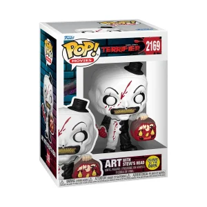 Terrifier: Art with Steves Head (2169)(Glow)(Funko Pop)