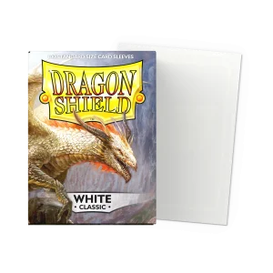 Pokemon: Dragon Shield Sleeves White Classic