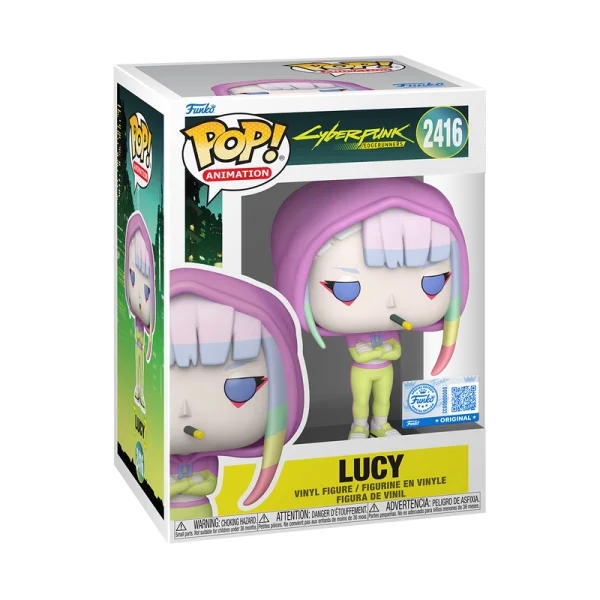 CyberPunk: Lucy (2416)(Exclusivo)(Funko Pop)(Detalles en Caja)
