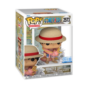One Piece: Monkey D. Luffy with Momonosuke (2573)(Premium)(Exclusivo)(Funko Pop)