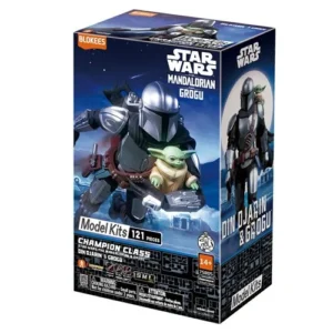 Star Wars: Mandalorian and Grogu (Model Kit)(Blokees)
