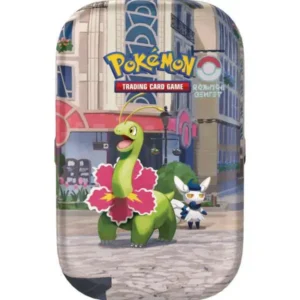 Pokemon TCG: Lumiose City Mini Tin (Meganium y Meowstic)(Ingles)