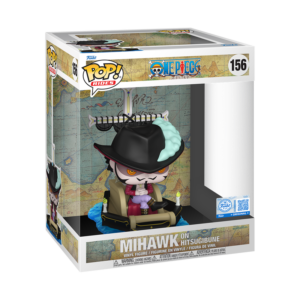 One Piece: Mihawk on Hitsugibune (156)(Deluxe)(Exclusivo)(Funko Pop)